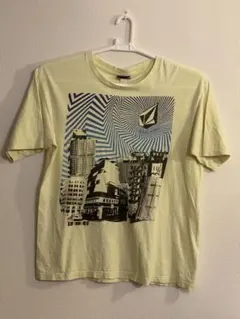 VOLCOM 90's Tシャツ 黄 L