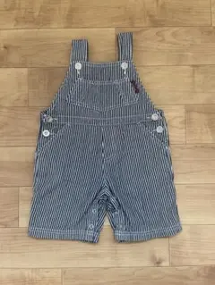 ストライプオーバーオール