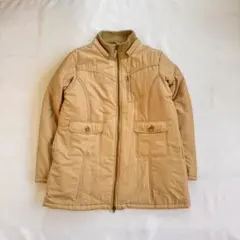 00's vintage ベージュ モッズコート ミリタリーライク 軽アウター