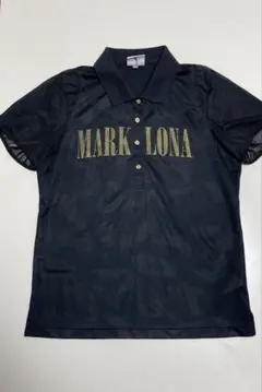 MARK&LONAポロシャツ ブラック 40のサムネイル