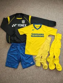 新品未使用　横河武蔵野　サッカースクール　ユニフォーム3点セット 140 2025年最新】横河サッカーの人気アイテム - メルカリ