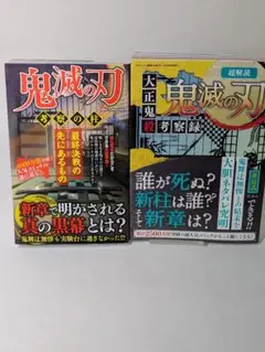 鬼滅の刃 非公式考察本 ムック 2冊セット まとめ売り
