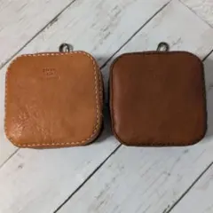 『専用』本革ハンドメイド ミニポーチ・ミニ財布