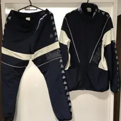 Reebok別注 ナイロンパイピングトラックジャケット・パンツ