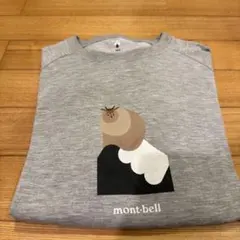 mont-bell グレー 長袖カットソー 160