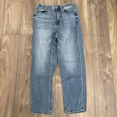 GU ストレートデニムパンツ ブルー Mサイズのサムネイル