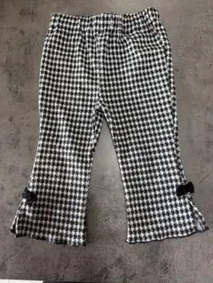 バースデイ コトリ 千鳥柄フレアパンツ 80cm cottoli