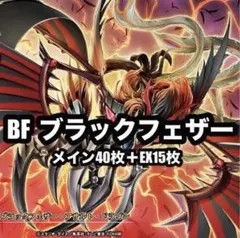大会構築 ブラックフェザー BF デッキ 本格構築 遊戯王 - メルカリ
