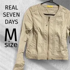 REAL SEVEN DAYS リアルセブンデイズ ジャケット M ベージュ