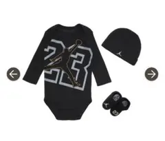 Jordan 3ピースセット 新生児用