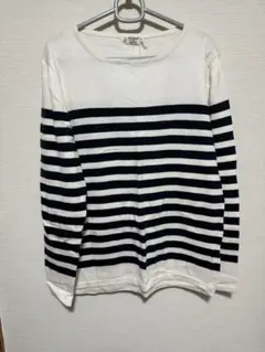 abahouse カシミヤ ボーダーニットのサムネイル