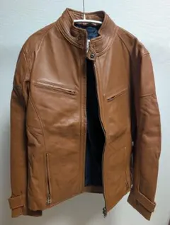 RattleTrap ブラウン レザージャケット M