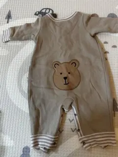 baby gap ベージュ クマロンパース