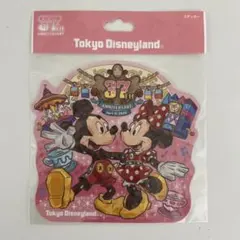 ミッキー　ミニー　ステッカー　37周年　ディズニーランド