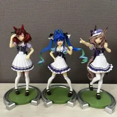 ウマ娘 制服フィギュア ナイスネイチャ ツインターボ マチカネタンホイザ セット