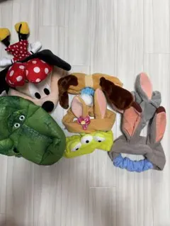 ディズニー カチューシャ 帽子 まとめ売り、バラ売り可 - メルカリ