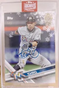 イチロー 直筆サインカード 1/1 Topps Archives