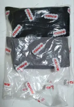 ホカロンハイソックス（2足組）ブラック、グレー　未使用