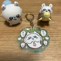 ちいかわ　モモンガ3点セット(アクリルキーホルダー・ソフビ・マスコット)