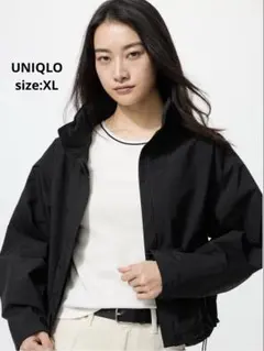 新品　UNIQLO ユニクロ　ウインドプルーフスタンドブルゾン 2025