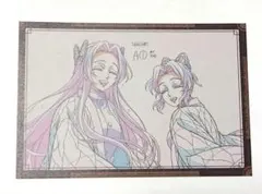 鬼滅の刃ダイニング B2ポスター お楽しみくじ 胡蝶しのぶ （ポスカ着き） 鬼滅の刃 ダイニング お楽しみくじ Wチャンス B2ポスター 胡蝶