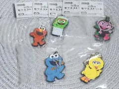 セサミストリート ねんどろいどぷらす カプセル ラバーストラップ 全5種