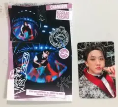 【未使用】チャンビン ステッカー&トレカ1枚 KARMA 封入