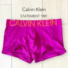 カルバンクライン S STATEMENT 1981 マイクロファイバーローライズ