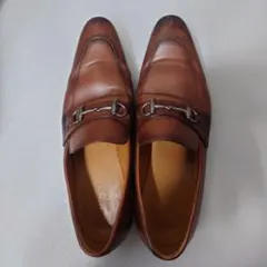 GUCCI ホースビットローファー ブラウン パティーヌ　0629-012のサムネイル