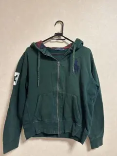 POLOジップパーカー