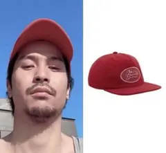 POINTLESS JOURNEY FACTORY CAP 常田大希 RED Pointless Journey FACTORY CAP RED 常田 大希 - メルカリ