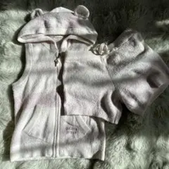 gelatopiqueベビーベストセットアップ XS