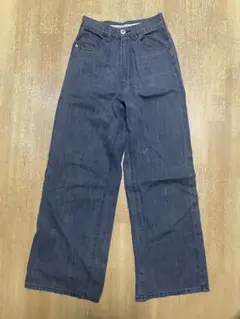 ニコアンド　デニムワイドパンツ