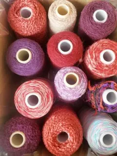 素材糸のミニコーン巻き詰め合わせ