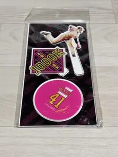 野球 ソフトバンクホークス 千賀滉大 アクリルスタンド 1000奪三振記念 新品
