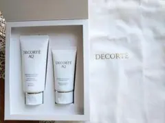 DECORTÉ AQ トライアルセットクレンジング＆クリームウォッシュ保存袋付き