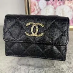 k.さん専用 CHANEL マトラッセ キャビアスキン クラシック 長財布