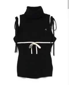 andmaryアンドマリー❤︎Adele ribbon tank ブラック ANDMARY Adele ribbon tank アンドマリー - メルカリ