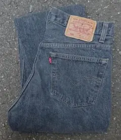 先染め USA製 34×32 ! リーバイス Levi's 501 ブラック 黒