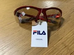 【新品・未使用】FILA フィラ サングラス レッド SF4020J スポーツ