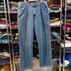 ヴィンテージUSA古着 ノーティカ 極太 ワイドデニムパンツ W36