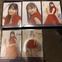 乃木坂46 山下美月 チャンスは平等 選抜ver. 個別5種コンプ 美品