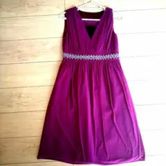 最終値下げ☆膝丈ドレスワンピース　結婚式、二次会、パーティー