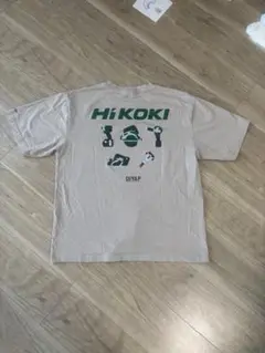 値下❗️HiKOKI×DIYAP ハイコーキ コラボ Tシャツ 半袖 グレージュ