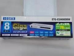 I-O DATA 8ポート スイッチングハブ ETG-ESH08DBWのサムネイル