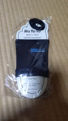 ど*た様 RoToTo Foot band COOLMAX ブラックのサムネイル