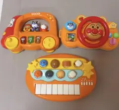 アンパンマン 音楽おもちゃ3点セット