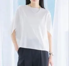 アーバンリサーチ ロッソ 汗染防止5分袖ドルマンプルオーバー　Tシャツ　2025のサムネイル