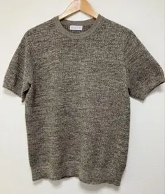美品 L マッキントッシュロンドン 交編サマーニットTシャツ 半袖