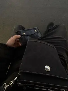 【美品】COACH 黒ショルダーバッグ